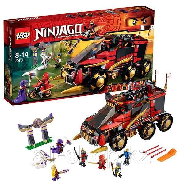 Lego Ninjago 70750 Лего Ниндзяго Мобильная база Ниндзя - фото 1 - id-p113512626