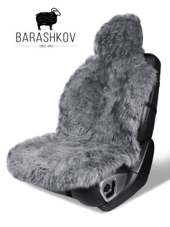 Barashkov / Универсальная меховая накидка из мутона на переднее сиденье автомобиля Авточехол 0 - фото 3 - id-p113520305