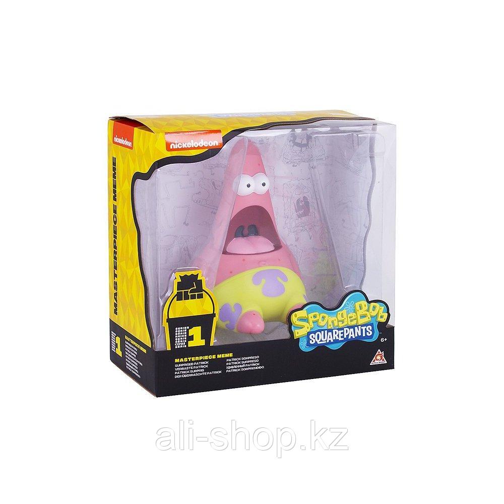 SpongeBob EU691003 Патрик удивленный (мем коллекция), 20 см, пластиковый - фото 4 - id-p113516613