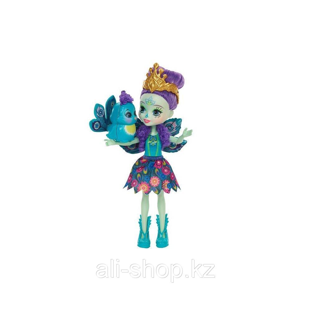 Mattel Enchantimals DYC76 Patter Peacock қуыршақ, 15 см - фото 1 - id-p113517557