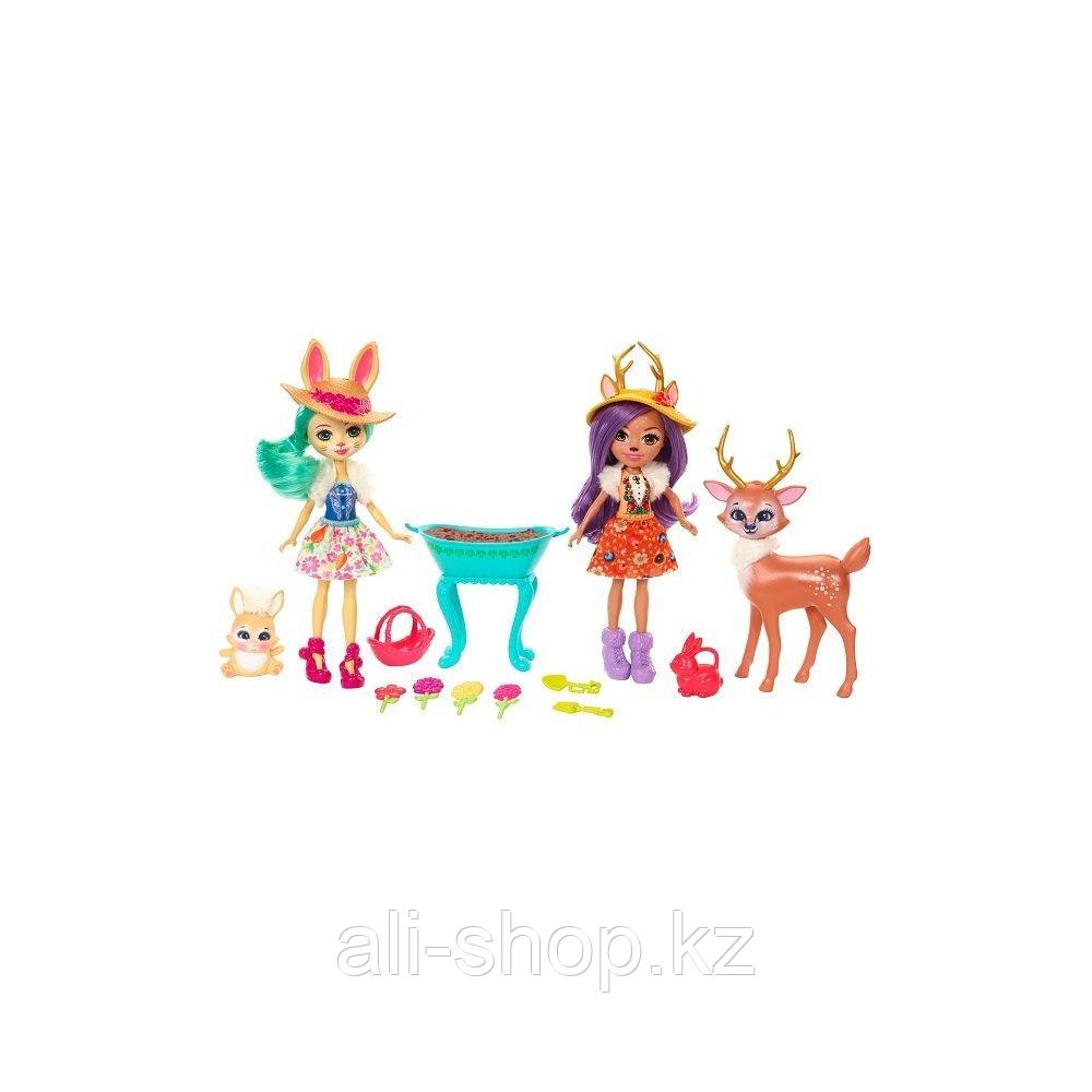 Mattel Enchantimals FDG01 Набор из двух кукол с любимыми зверюшками - фото 2 - id-p113517559