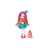 Mattel Enchantimals FJJ21 Кукла с любимой зверюшкой Пикки Какаду