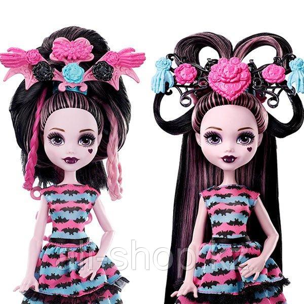 Monster High DVH36 Школа Монстров Стильные прически Дракулауры - фото 3 - id-p113517602