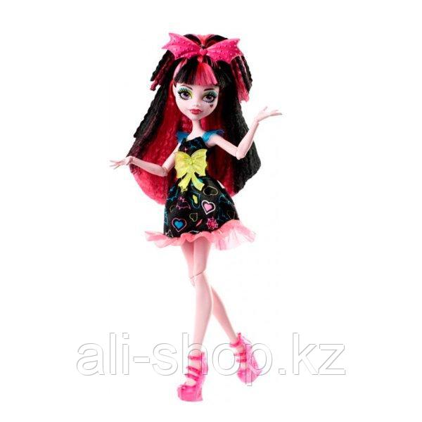 Monster High DVH65 Школа Монстров Неоновые монстряшки из серии ,Под напряжением,, в ассортименте - фото 5 - id-p113517603