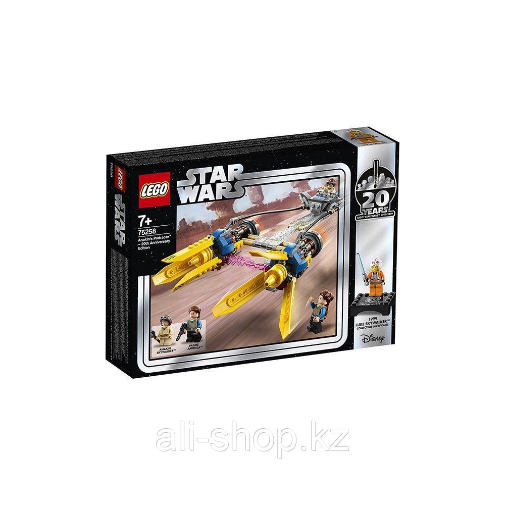 LEGO Star Wars 75258 Конструктор Лего Звездные Войны Гоночная капсула Энакина выпуск к 20-му юбилею - фото 3 - id-p113512743