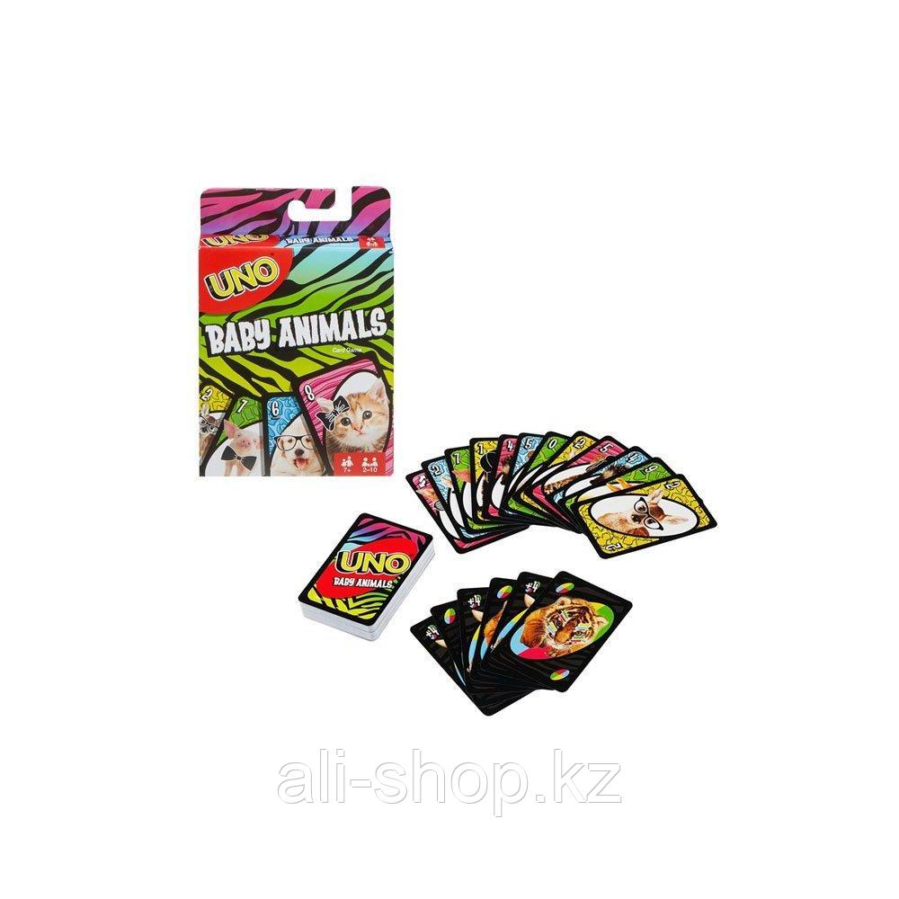 Mattel Games FLK78 УНО ,Маленькие животные, - фото 1 - id-p113518504