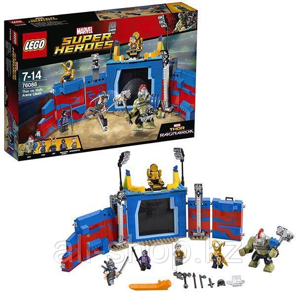 Lego Super Heroes 76088 Лего Супер Герои Тор против Халка: Бой на арене - фото 1 - id-p113512807