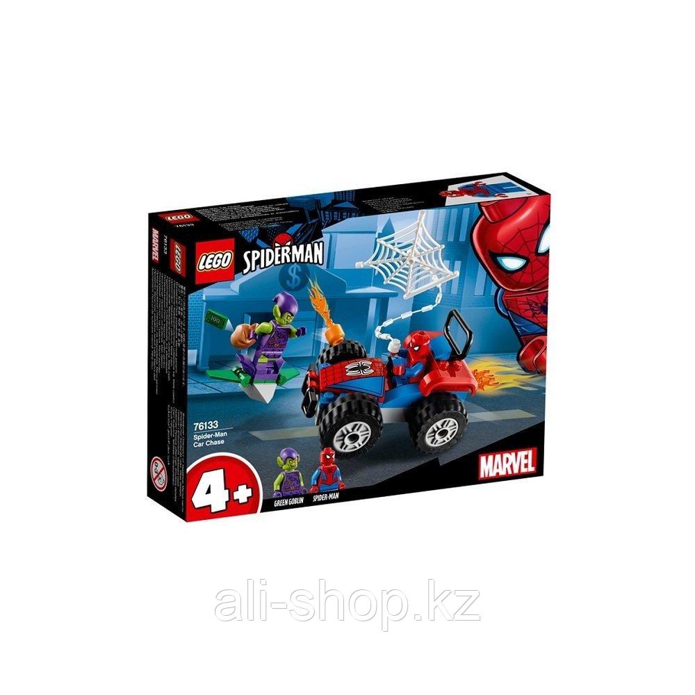 Lego Super Heroes 76133 Конструктор Лего Человек-паук: Автомобильная погоня Человека-паука - фото 6 - id-p113512832