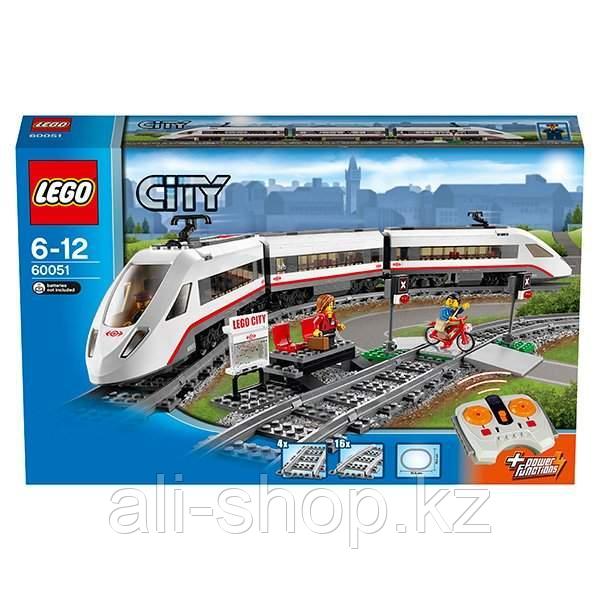 Lego City 60051 Лего Город Скоростной пассажирский поезд - фото 3 - id-p113511919