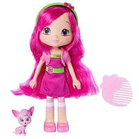 Strawberry Shortcake 12269 Шарлотта Земляничка Кукла Малинка с питомцем 15 см