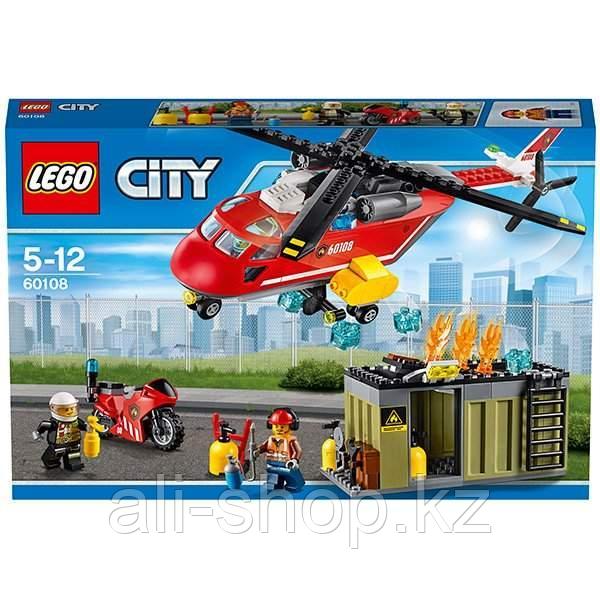 Lego City 60108 Лего Город Пожарная команда быстрого реагирования - фото 2 - id-p113511941