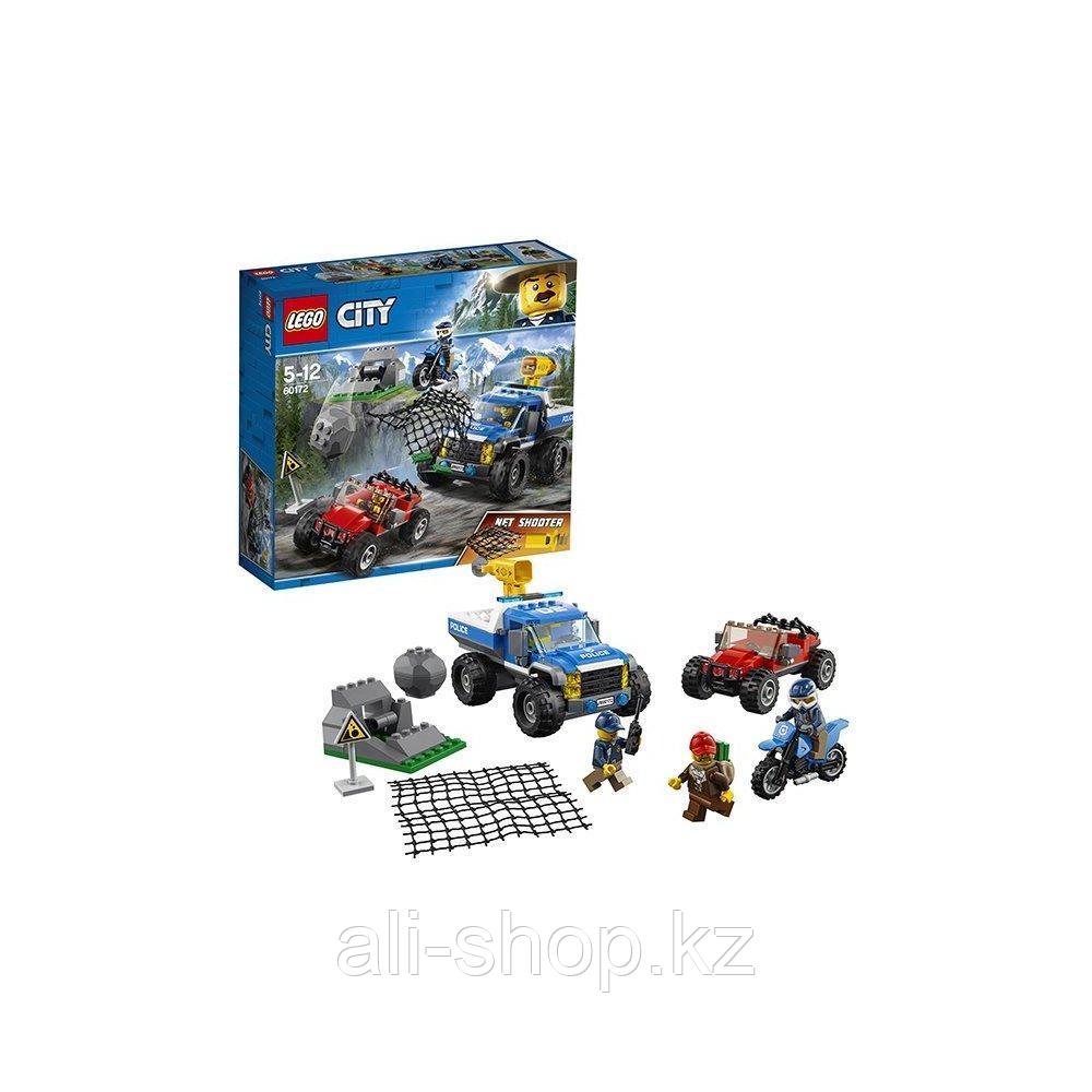 Lego City 60172 Лего Город Погоня по грунтовой дороге - фото 1 - id-p113511978
