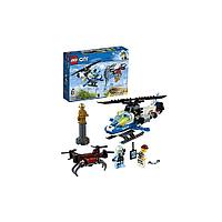 Lego City 60207 Конструктор Лего Город Воздушная полиция: Погоня дронов