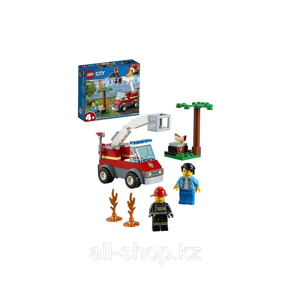 Lego City 60212 Конструктор Лего Город Пожарные: Пожар на пикнике - фото 1 - id-p113512004