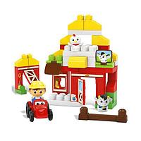 Mattel Mega Bloks DPJ57 Мега Блокс Конструктор ,Скотный двор,