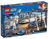 Lego City 60229 Лего Город Площадка для сборки и транспорт для перевозки ракеты