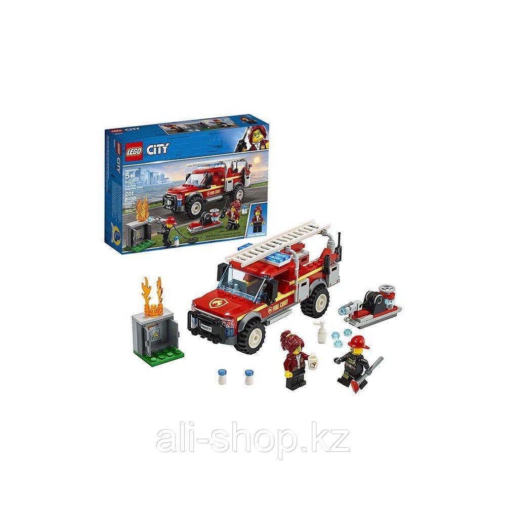 LEGO City 60231 Конструктор Лего Грузовик начальника пожарной охраны - фото 1 - id-p113512022