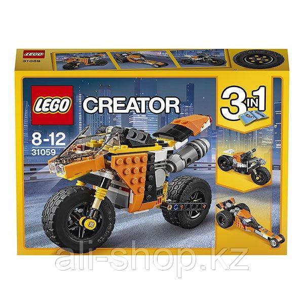 Lego Creator 31059 Лего Криэйтор Жёлтый мотоцикл - фото 5 - id-p113512091