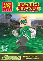 Конструктор LELE "SUPER HEROES / Супер-герои" 2 в 1 (две головы) Арт.79022-2 "Green Lantern / Зелен ...
