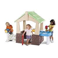 Little Tikes 630170 құмсалғышы бар кішкентай Тайкс ойын үйі