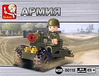 Конструктор SLUBAN "Армия" Арт. sluban-M38-B0118 "Разведчик"