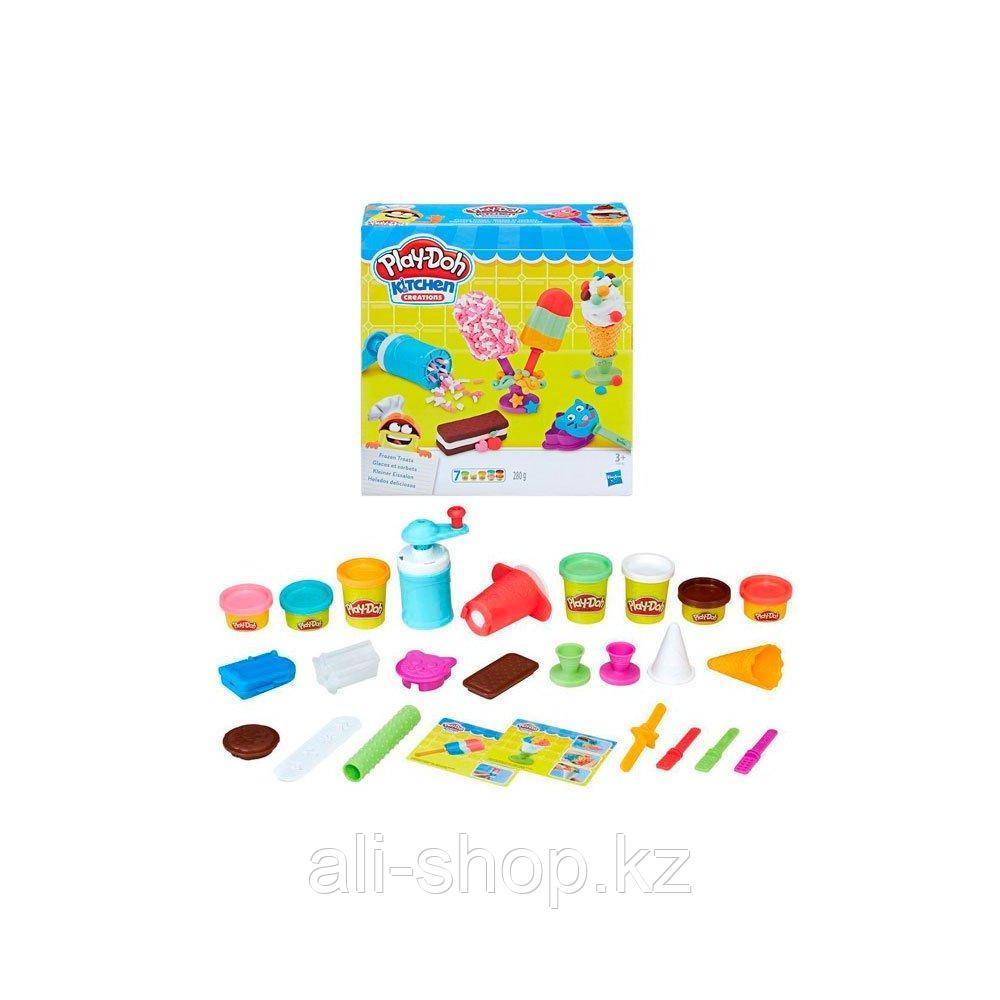 Hasbro Play-Doh E0042 Игровой набор ,Создай любимое мороженое, - фото 1 - id-p113514945