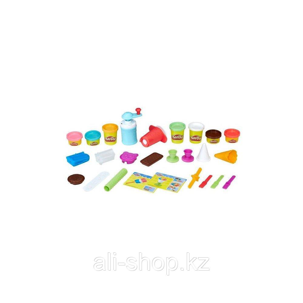 Hasbro Play-Doh E0042 Игровой набор ,Создай любимое мороженое, - фото 2 - id-p113514945