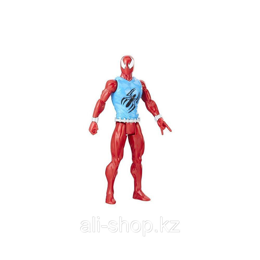 Hasbro Spider-Man E2324/E2342 Фигурка Человека Паука Pow.pack Алый 30 см - фото 1 - id-p113514966