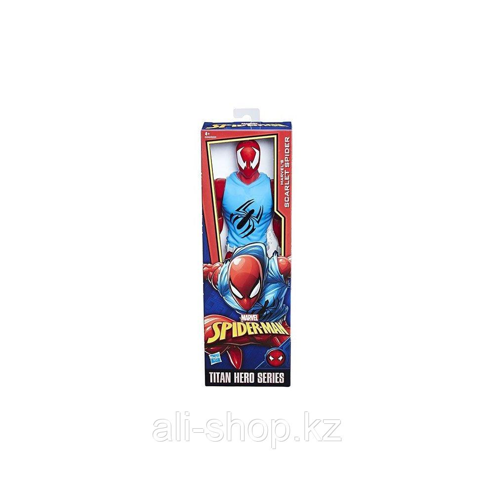 Hasbro Spider-Man E2324/E2342 Фигурка Человека Паука Pow.pack Алый 30 см - фото 2 - id-p113514966