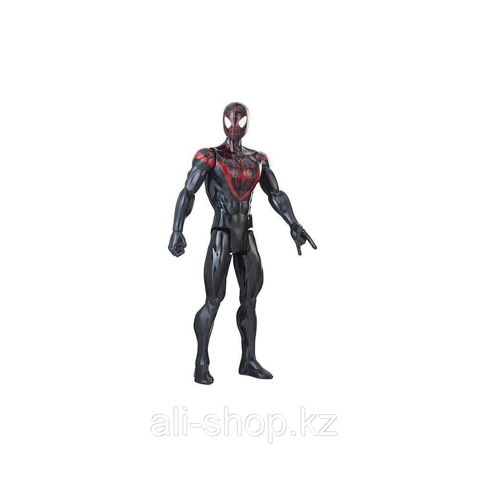 Hasbro Spider-Man E2324/E2346 Фигурка Человека Паука Pow.pack Майлз Моралес 30 см - фото 1 - id-p113514970