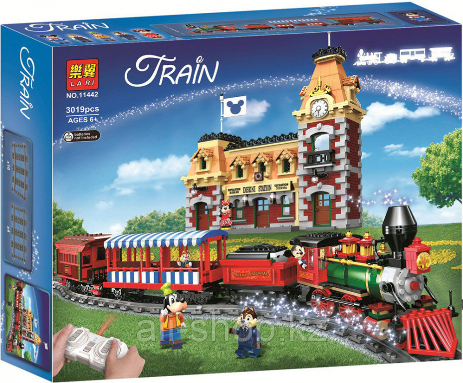 Конструктор Скоростной пассажирский поезд на р/у LELE 28031 аналог LEGO 60051 - фото 4 - id-p113515913