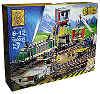 Конструктор Товарный поезд радиоуправляемый Lion King 180039 аналог LEGO 60198