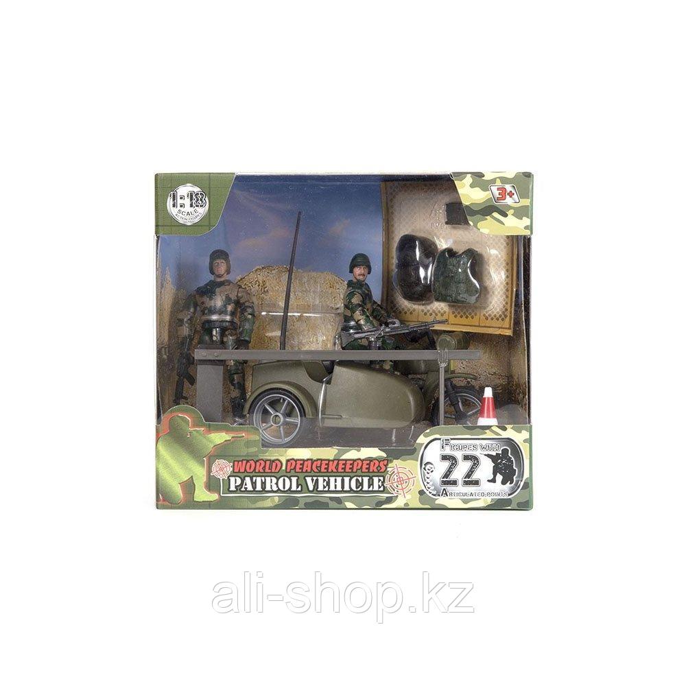 World Peacekeepers MC77019 Игровой набор ,Патруль, 2 фигурки, 1:18 (в ассортименте) - фото 3 - id-p113516754