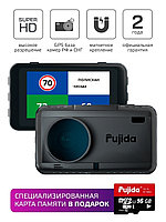 Fujida / Видеорегистратор Fujida Zoom Smart S WiFi с GPS информатором, WiFi-модулем и магнитным кре ...