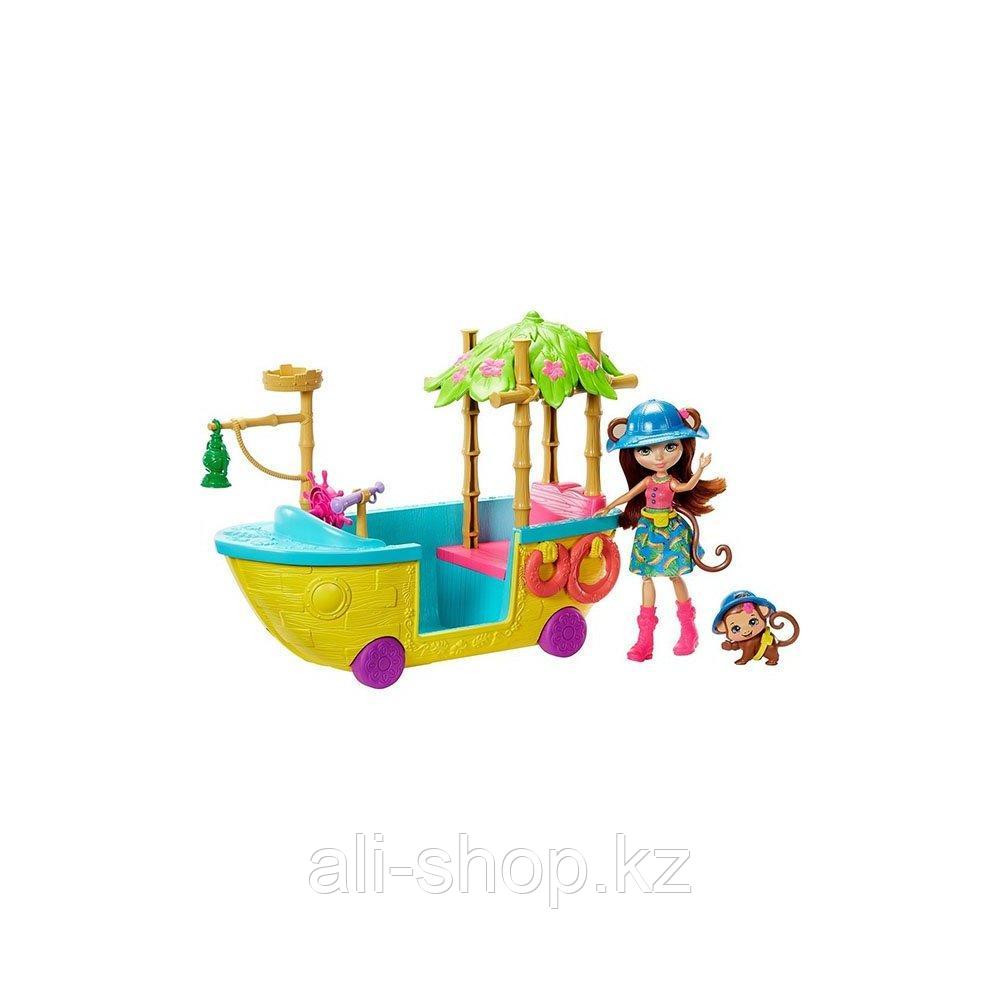 Mattel Enchantimals GFN58 Джунгли-лодка - фото 1 - id-p113516012