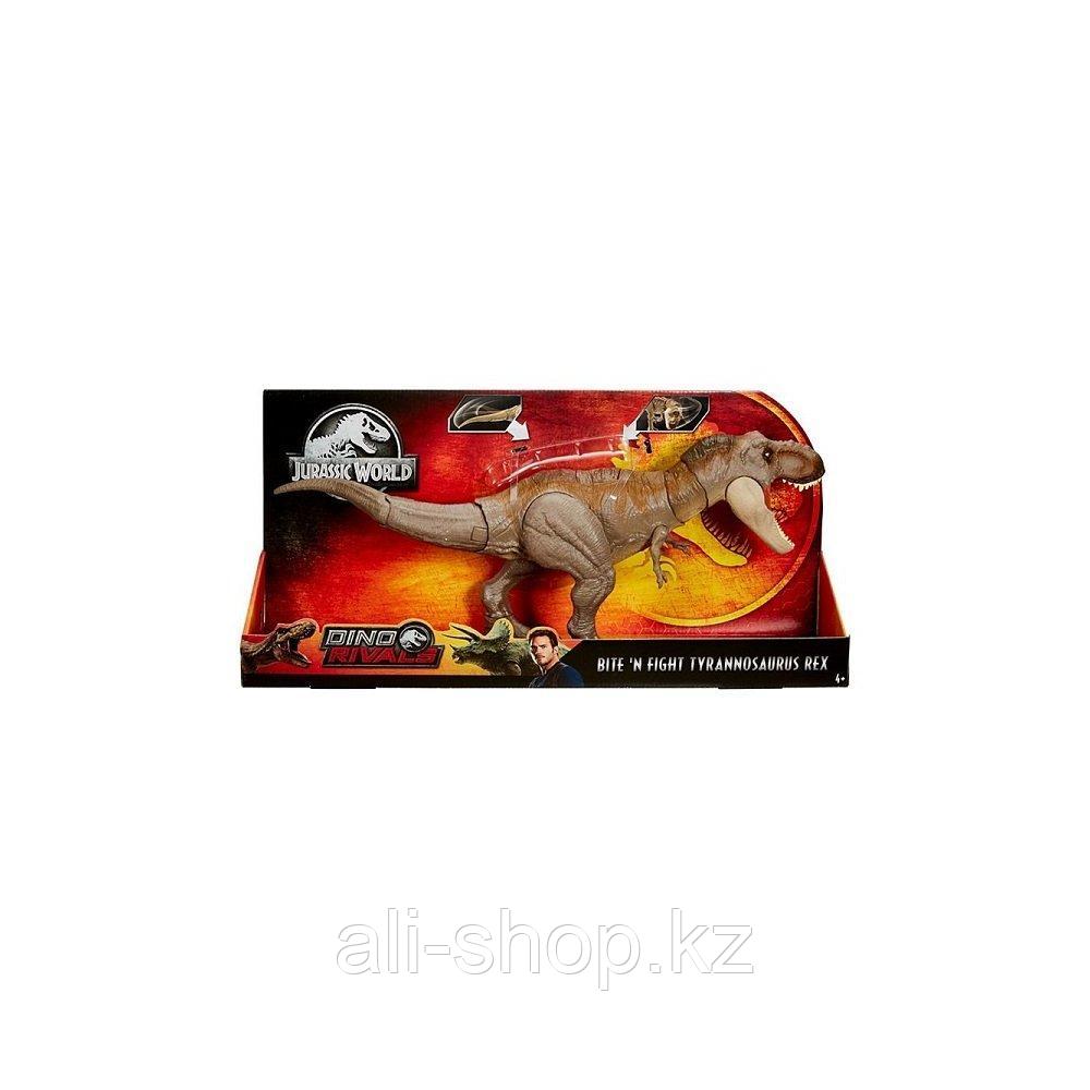 Mattel Jurassic World GCT91 Ти-Рекс ,Двойной удар, - фото 8 - id-p113516026