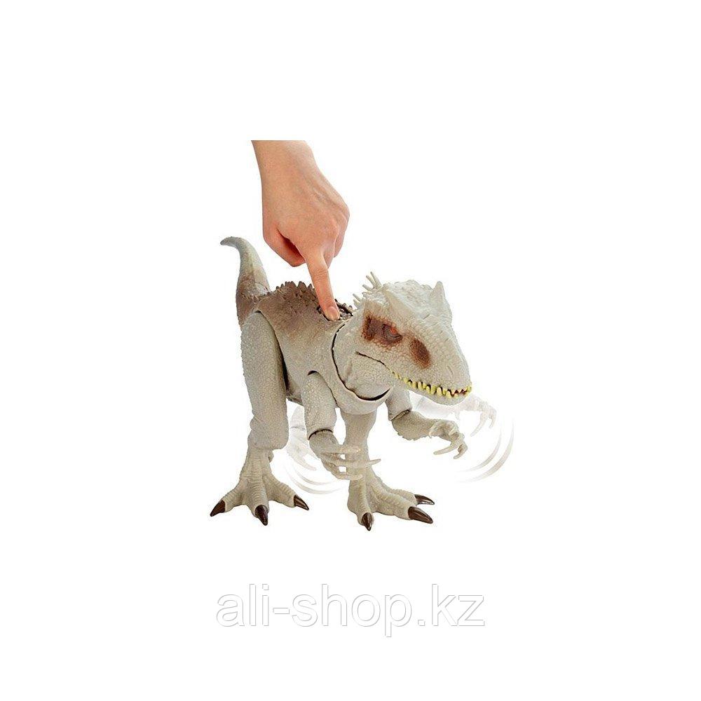 Mattel Jurassic World GCT95 Индоминус Рекс со звуками и световыми эффектами - фото 3 - id-p113516028