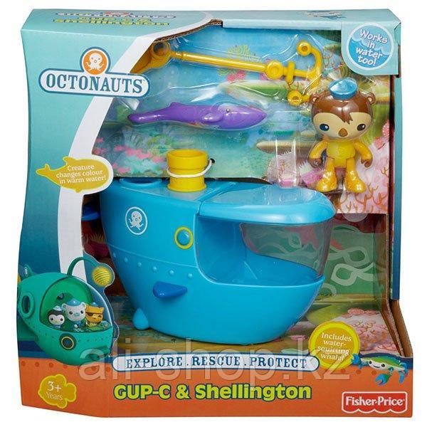 Mattel Octonauts W3144 Октонавты Шеллингтон и синяя подводная лодка - фото 3 - id-p113516046