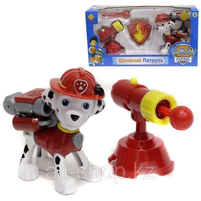 Игрушка Paw Patrol Щенячий патруль серия JD901 Фигурка Щенок Маршал стреляющий 9х7см. Арт.JD901C - фото 1 - id-p113516893