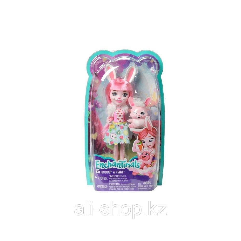 Mattel Enchantimals FXM73 Кукла с питомцем Кролик Бри - фото 3 - id-p113517064