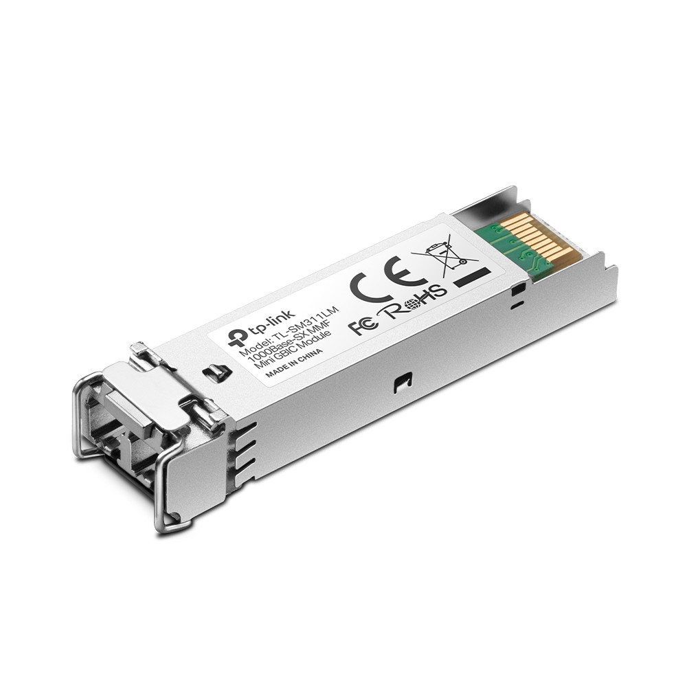 TP-LINK TL-SM311LM Трансивер SFP 1000Base-SX, LC коннектор, Duplex, Многомодовый, 550 м