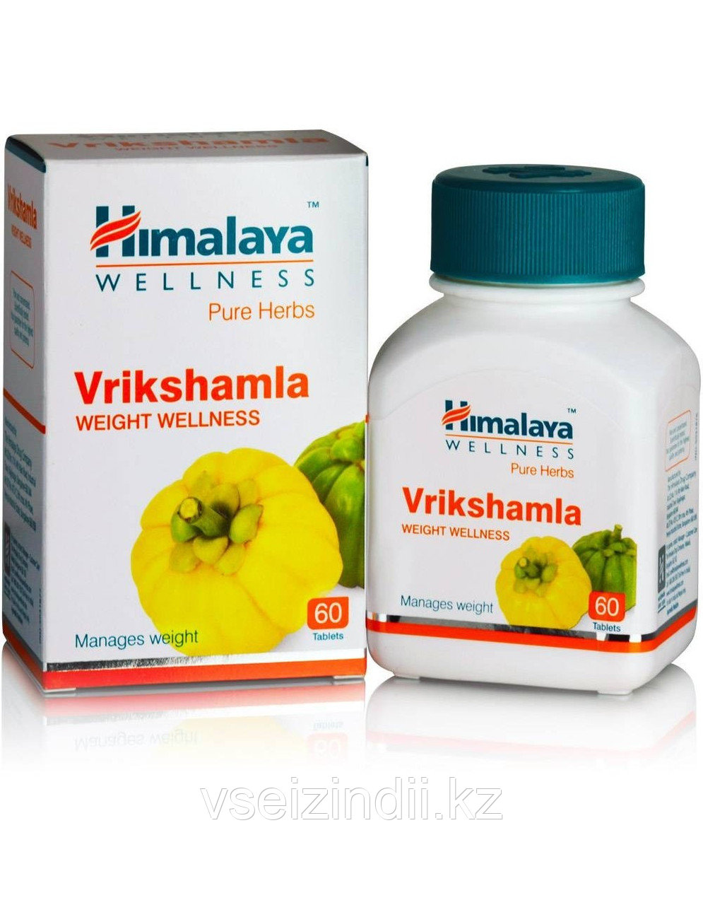 Врикшамла, Гималаи (Vrikshamla, Himalaya), 60 табл, ожирение, лишний вес, сжигание жира, холестерин, похудение