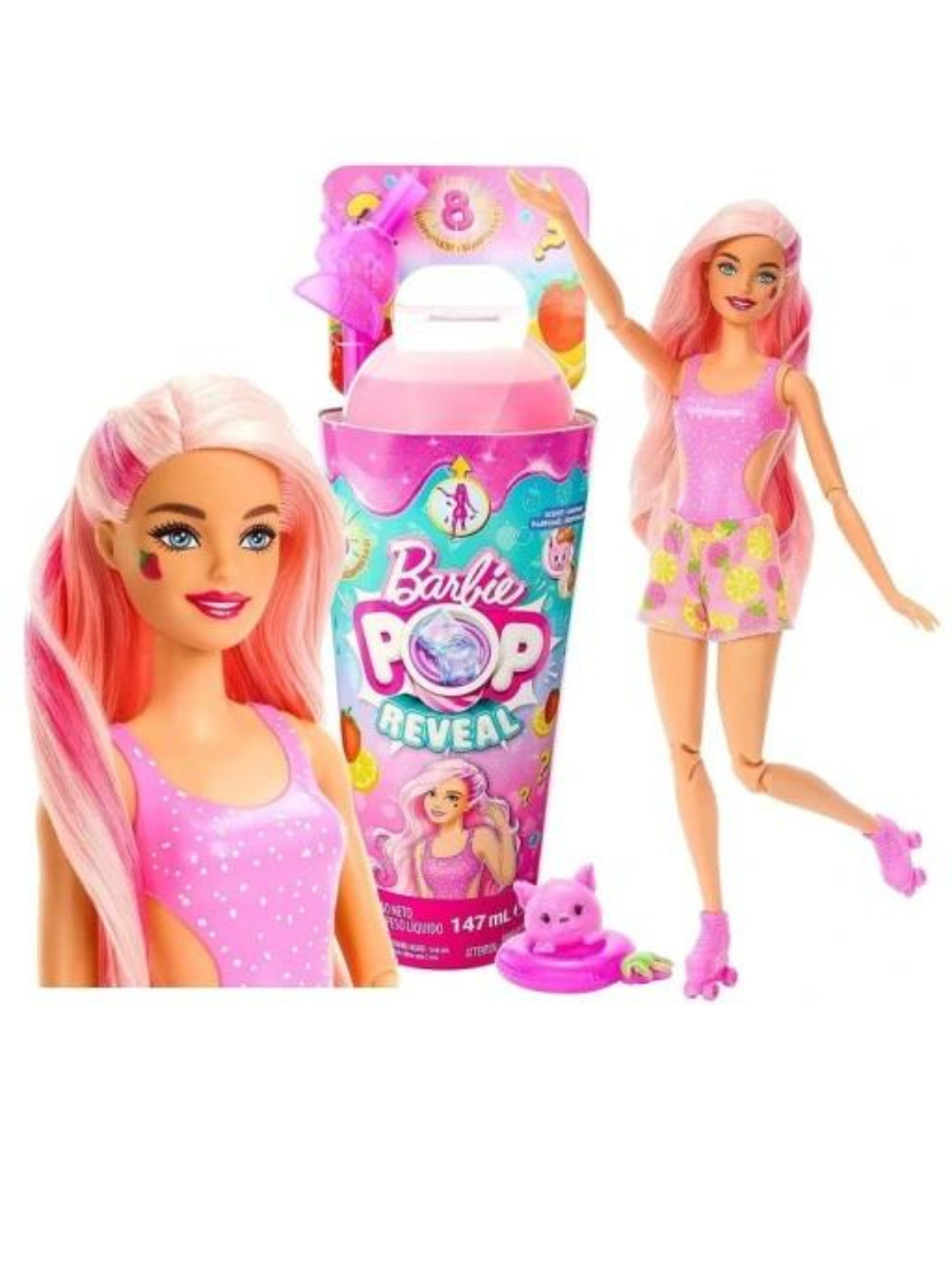 Игровой набор Барби кукла Поп! Reveal Strawberry Lemonade