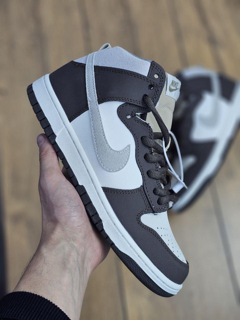 Кроссовки Nike SB Dunk High Зима Люкс Качество, фото 1
