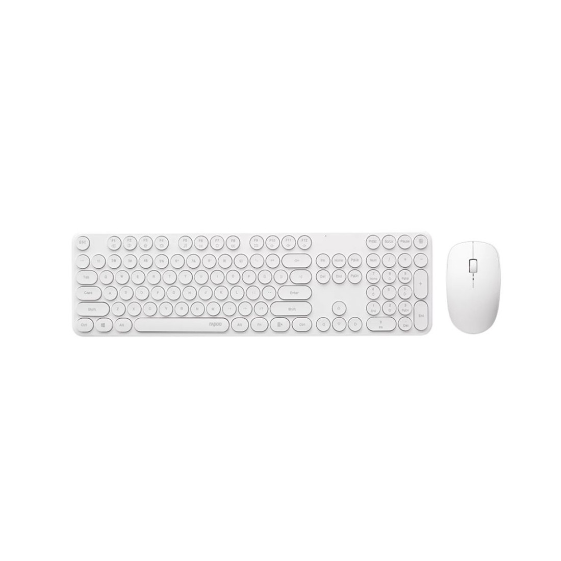 Комплект Клавиатура + Мышь Rapoo X260S White - фото 3 - id-p113521875