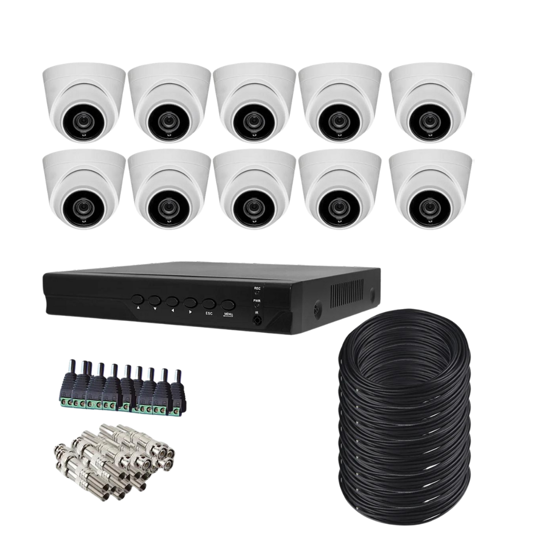 Комплект видеонаблюдения Blackview AHD 10 cam