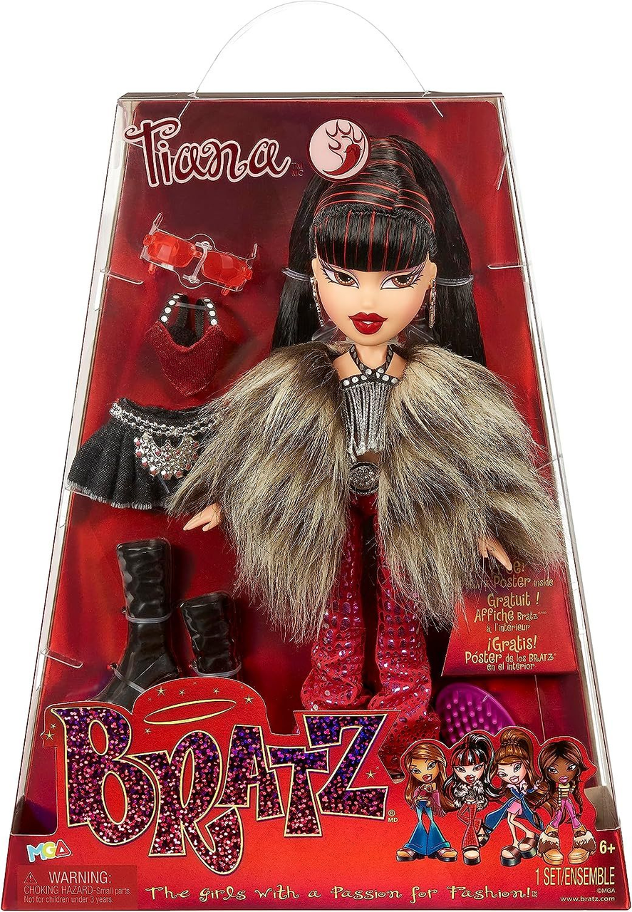 Кукла Bratz Tiana серия 3 с 2 нарядами и плакатом оригинал - фото 1 - id-p113522265