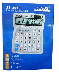 Калькулятор JOINUS JS-3010, 12 разряд.