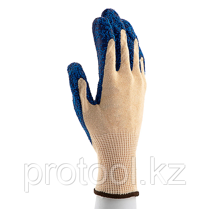 Перчатки трикотажные, вспененное нитрильное покрытие, размер L, 15 класс вязки// Сибртех, фото 2