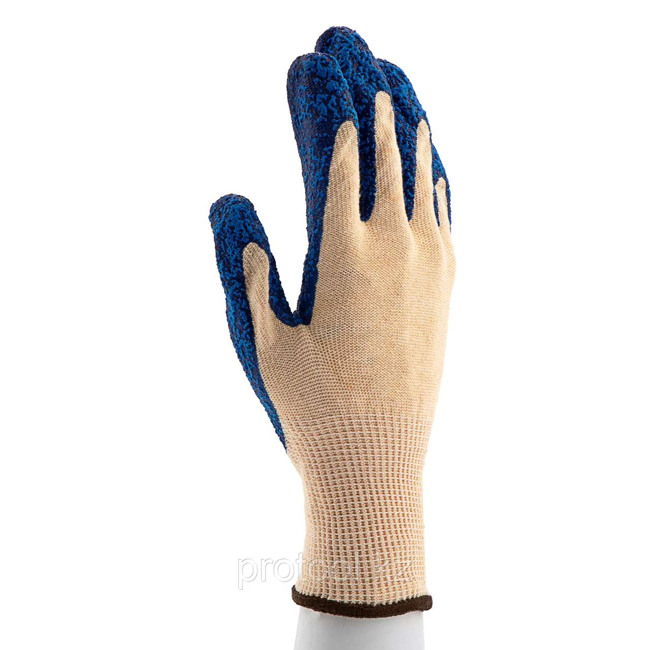 Перчатки трикотажные, вспененное нитрильное покрытие, размер L, 15 класс вязки// Сибртех - фото 2 - id-p113523528